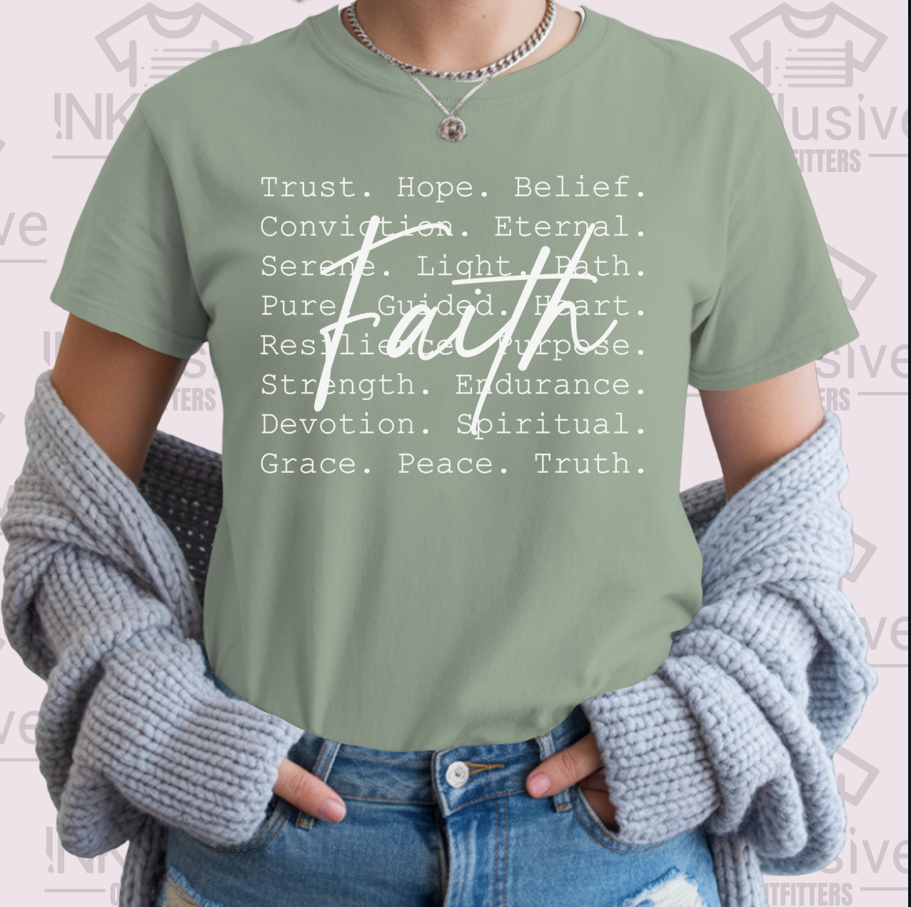 Faith Collage - T-Shirt Gildan Softstyle