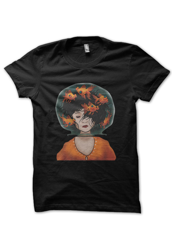 Fish Bowl Black T-Shirt