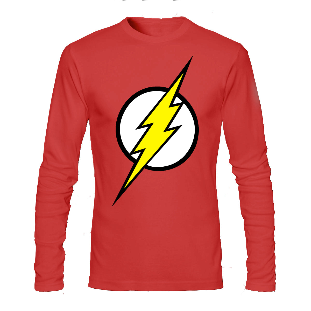 Flash Red Full Sleeve T-Shirt