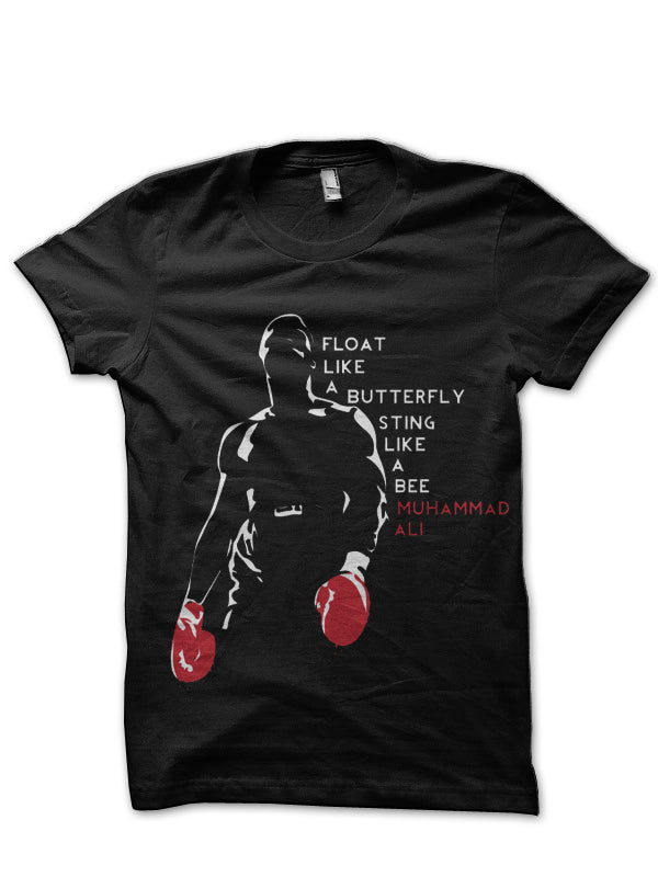 Muhammad Ali Quote Black T-Shirt