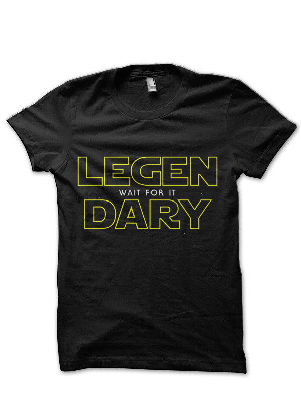 The Legend Awakens Black T-Shirt