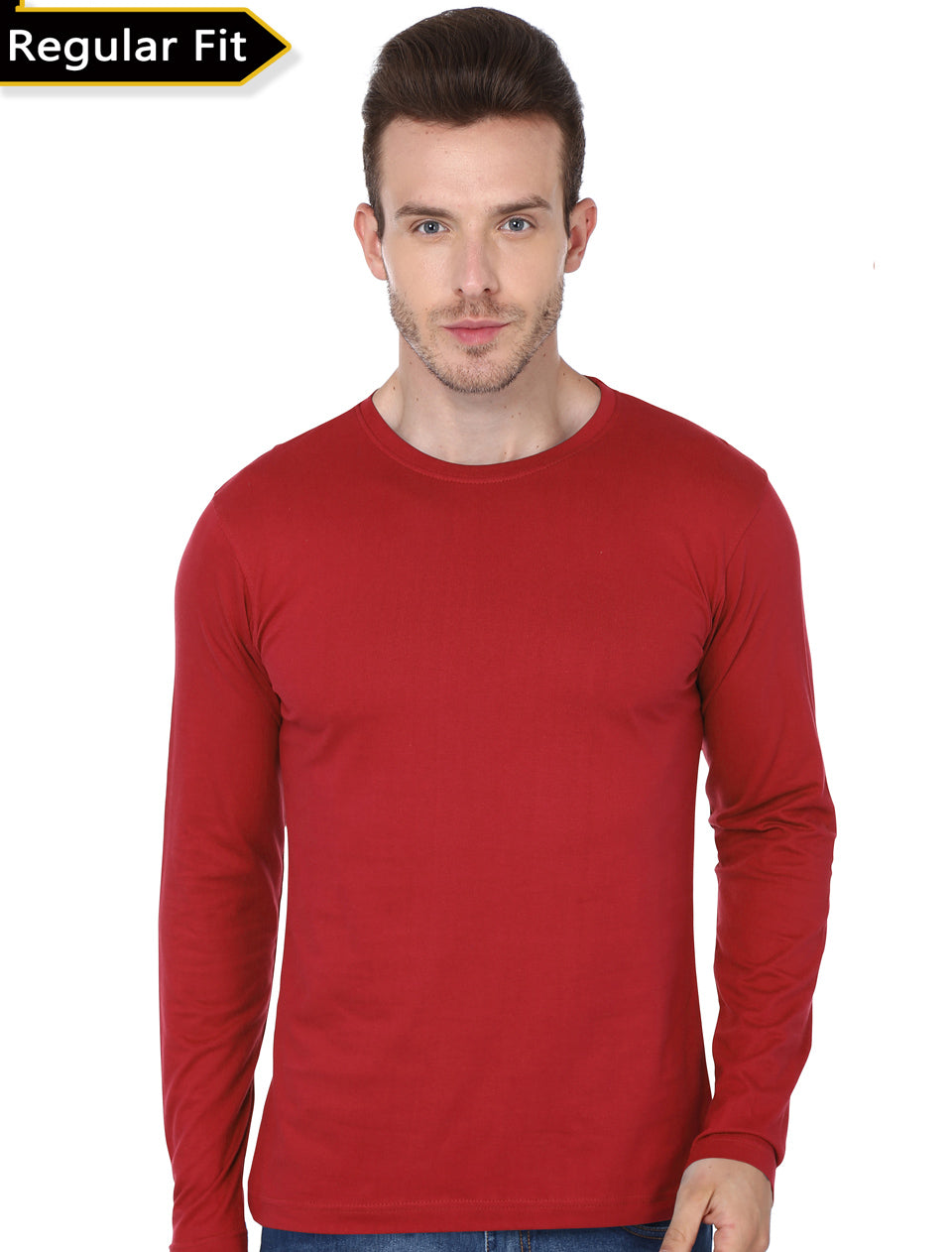 Plain Full Sleeve T-Shirt