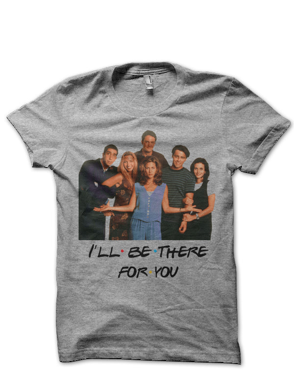 College Life As Told By The Cast Of ‘Friends’ Grey T-Shirt