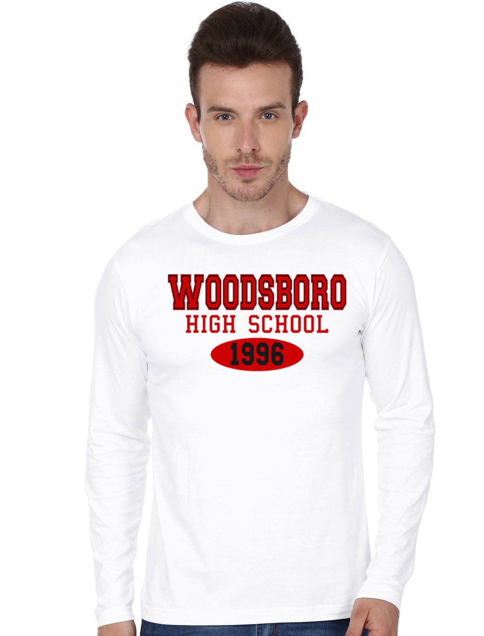 Scream Woodsboro Full Sleeve T-Shirt