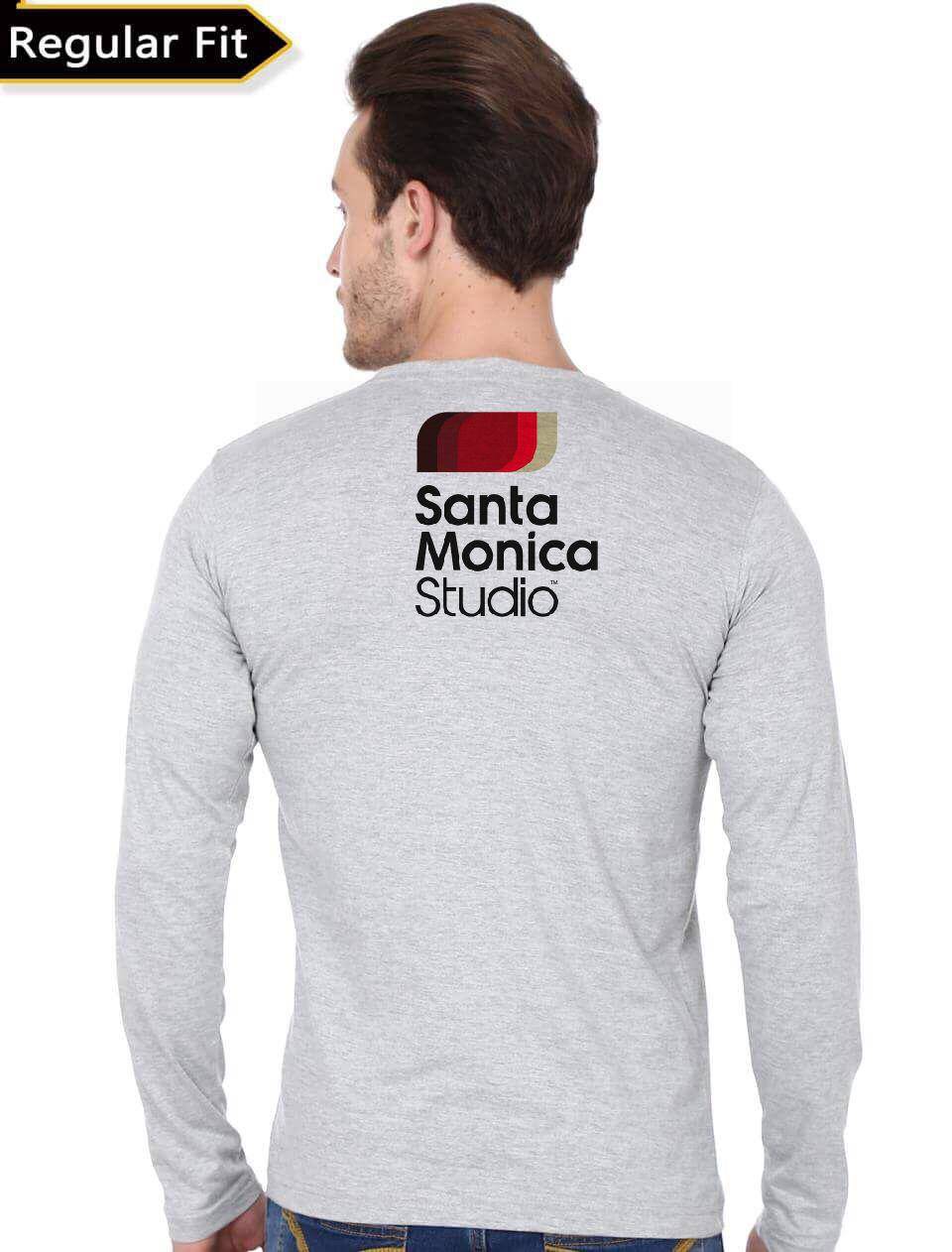 God of War Grey Full Sleeve T-Shirt