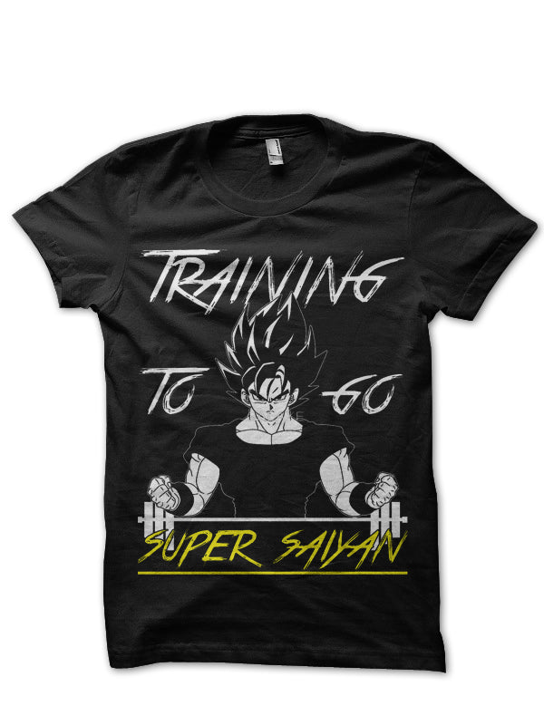 Goku Training Black T-Shirt