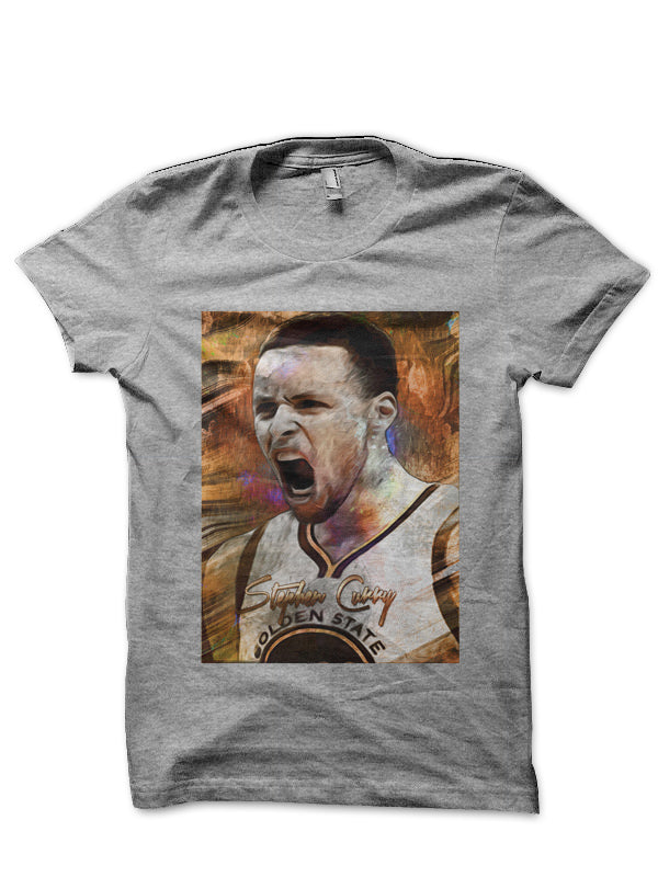 Basketball Player Grey T-Shirt