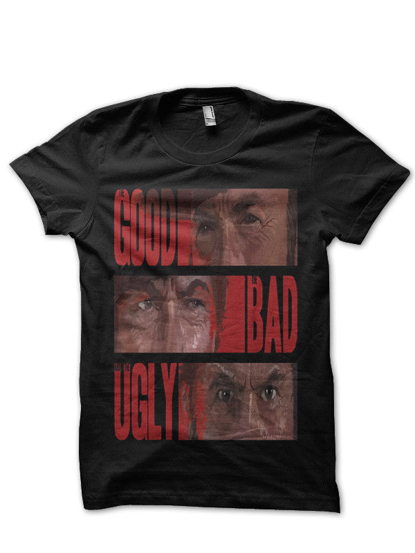 Good Bad Ugly Black T-Shirt