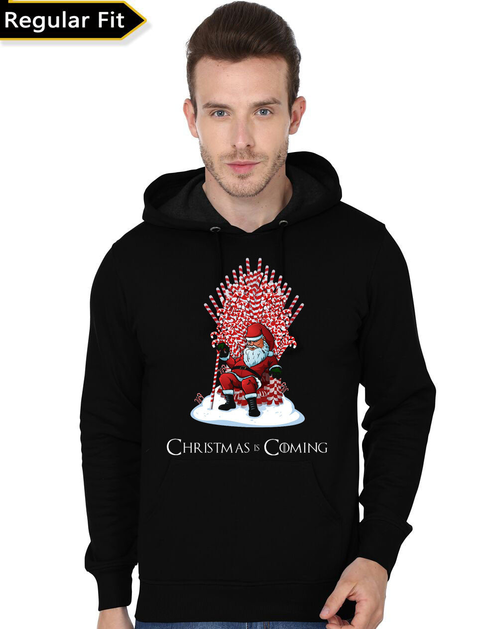 “Dabbing Santa” Black Hoodie