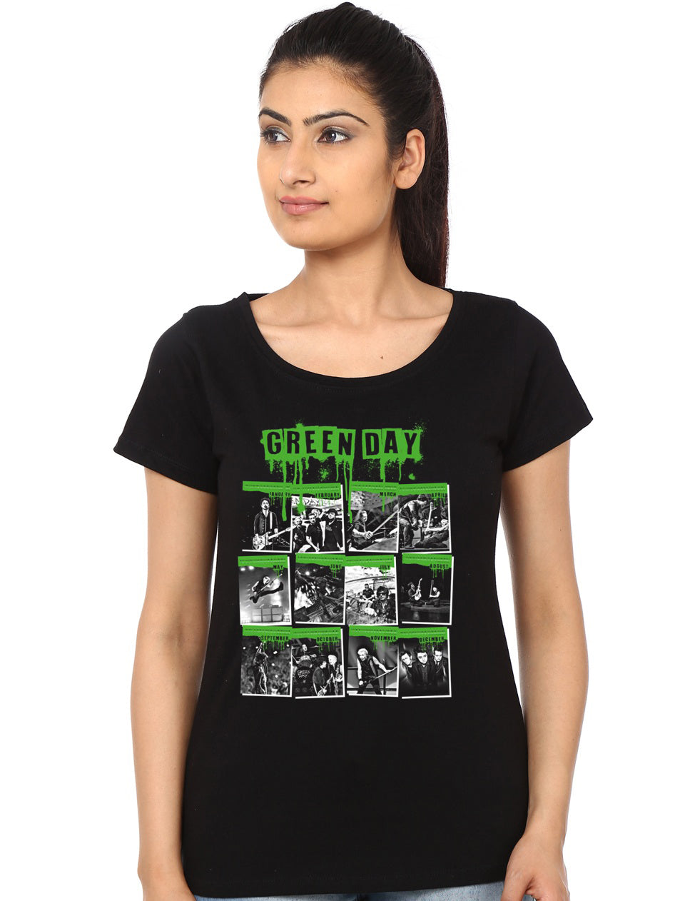 Green Day Rock Band T-Shirt