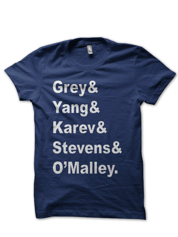 Grey’s Anatomy Navy Blue Tee