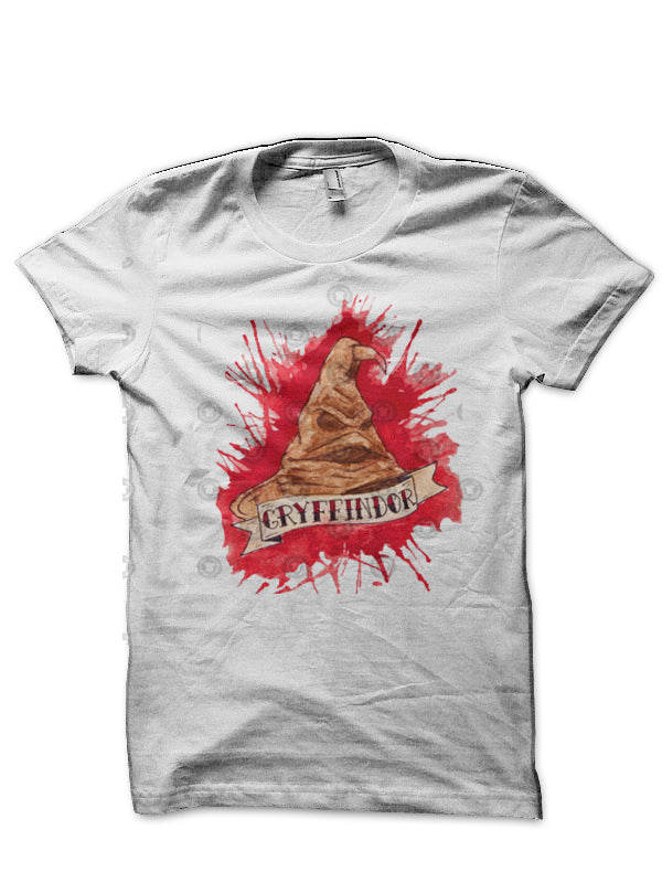House Splatter – Gryffindor White T-Shirt