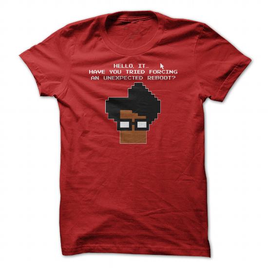 Hello Reboot Red T-Shirt