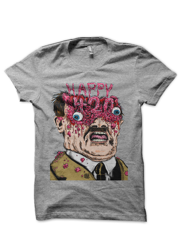 Hitler Happy 420 T-Shirt