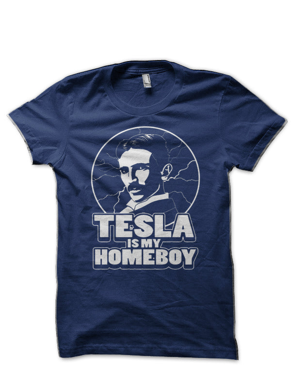 Tesla Is My Homeboy T-Shirt