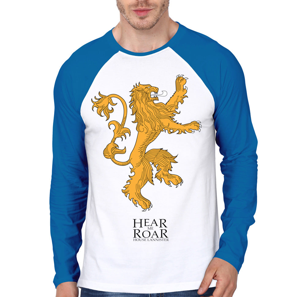 House Lannister Blue Raglan T-Shirt