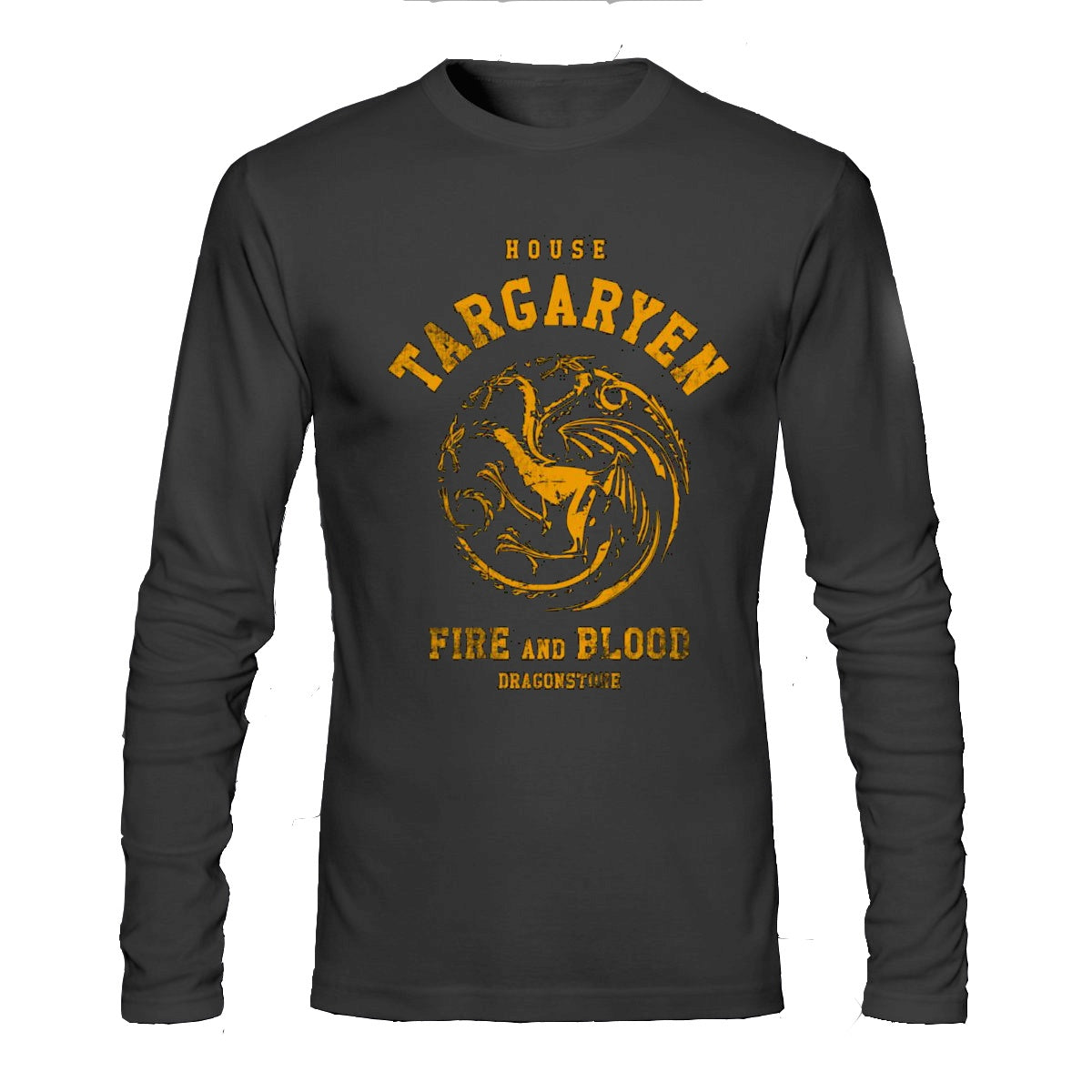 House Targaryen Black Full Sleeve Tee
