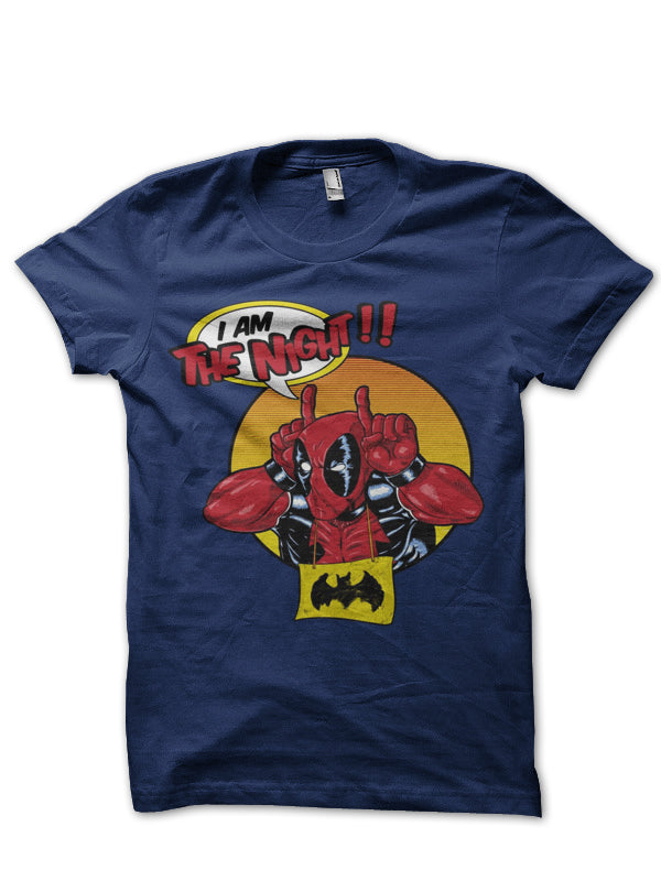 I’m The Night Navy Blue Half Sleeve T-Shirt
