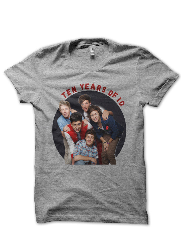 Ten years of One Direction T-Shirt