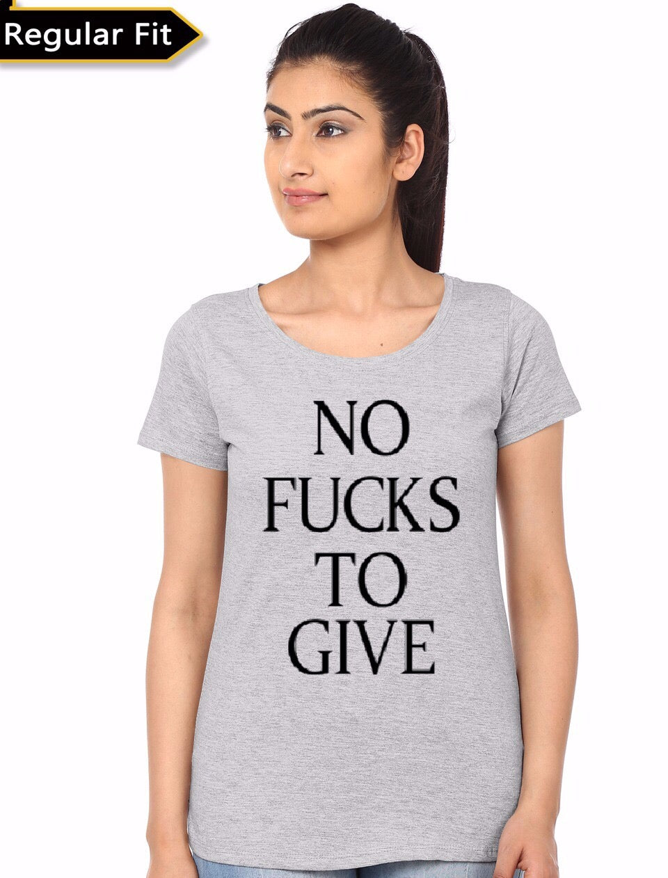 No Fucks To Give Girls T-Shirt