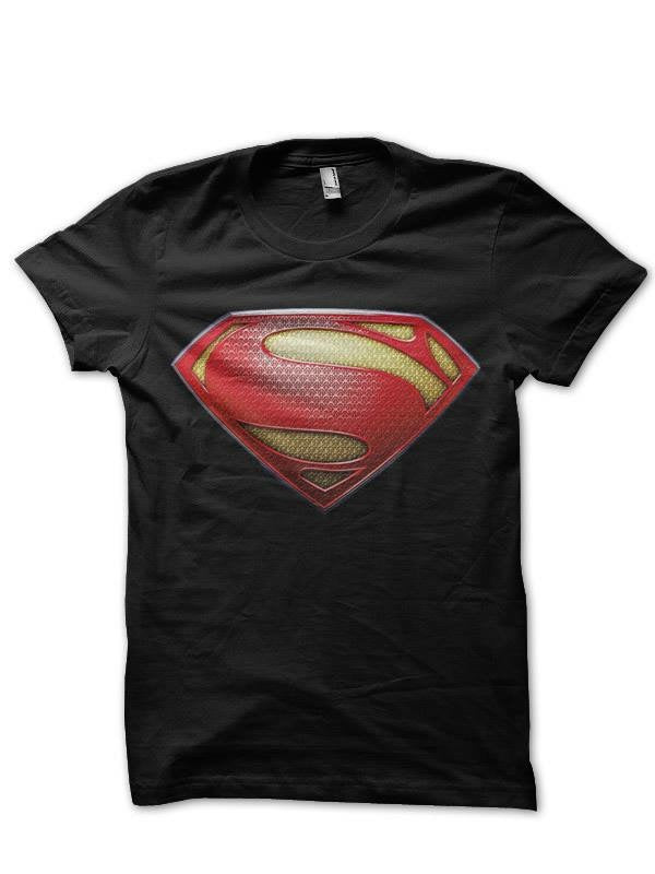 Superman Black Full Sleeve Tee