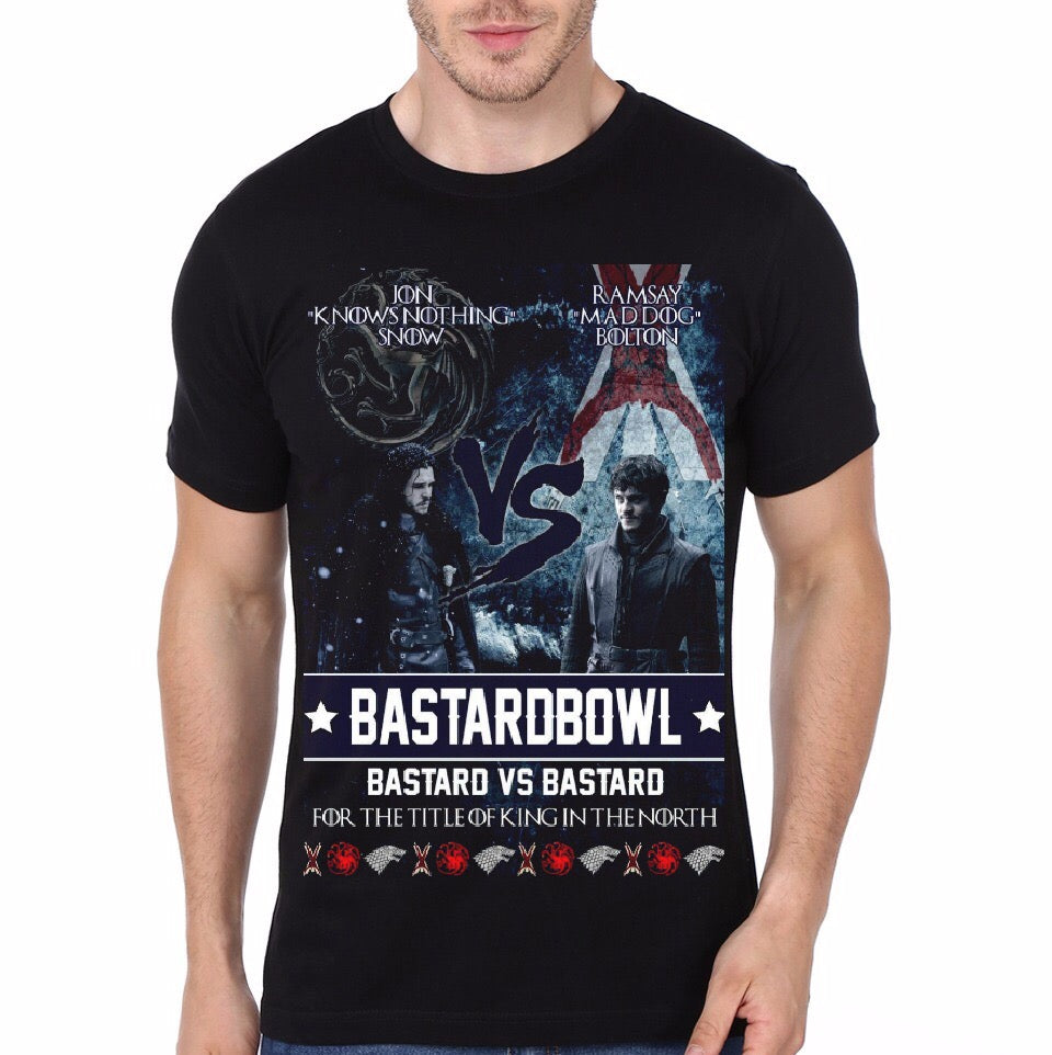 Battle Of Bastards Black T-Shirt