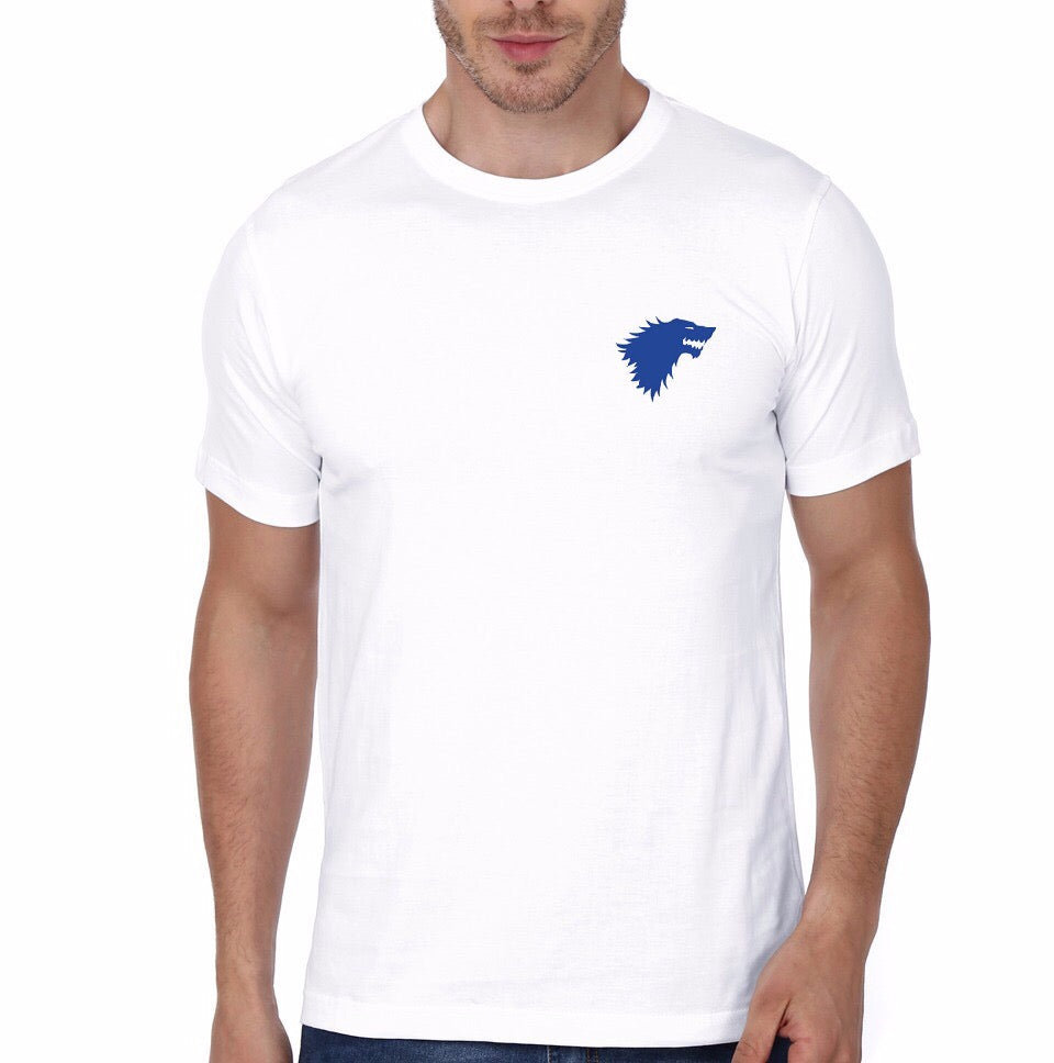 House Stark White T-Shirt
