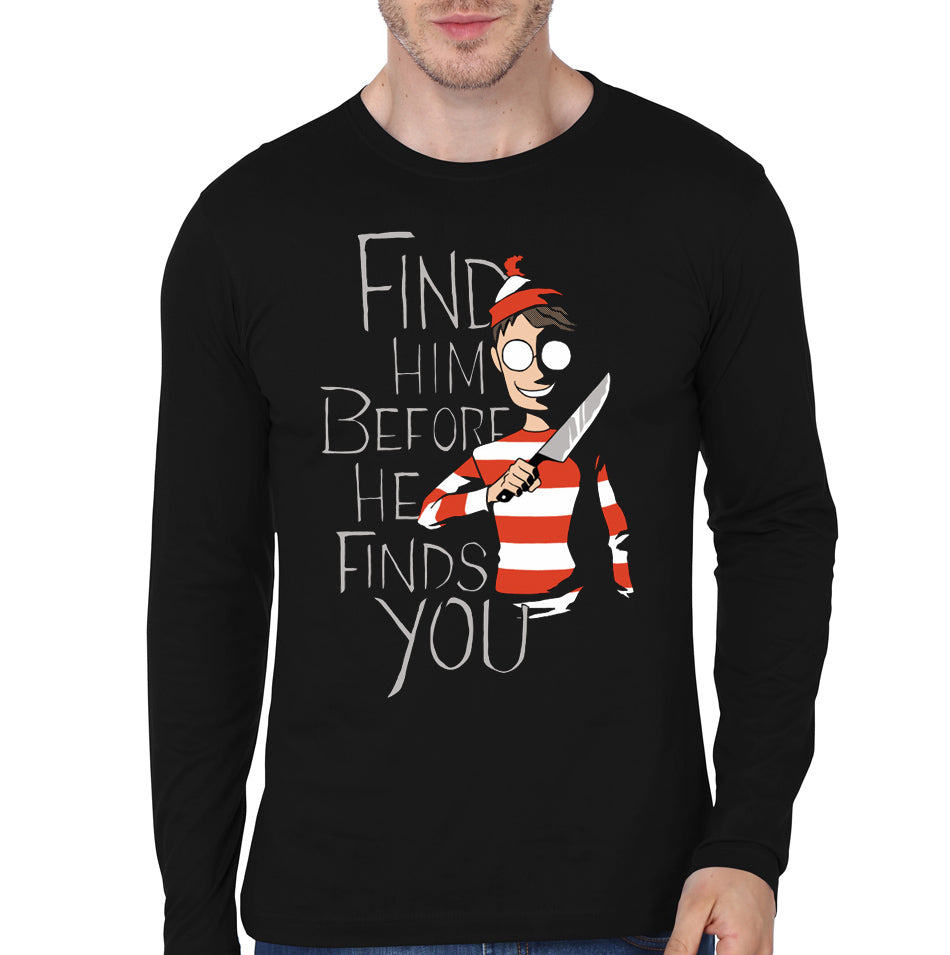Insane Survival Black Full Sleeve Tee