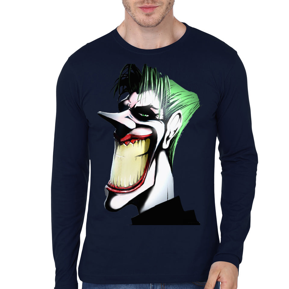 Joker Black Full Sleeve Tee (All Colours)