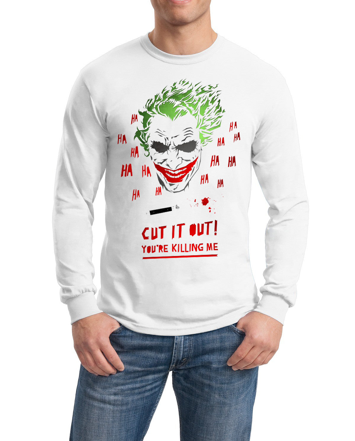 Joker Raglan Tee (White Available)