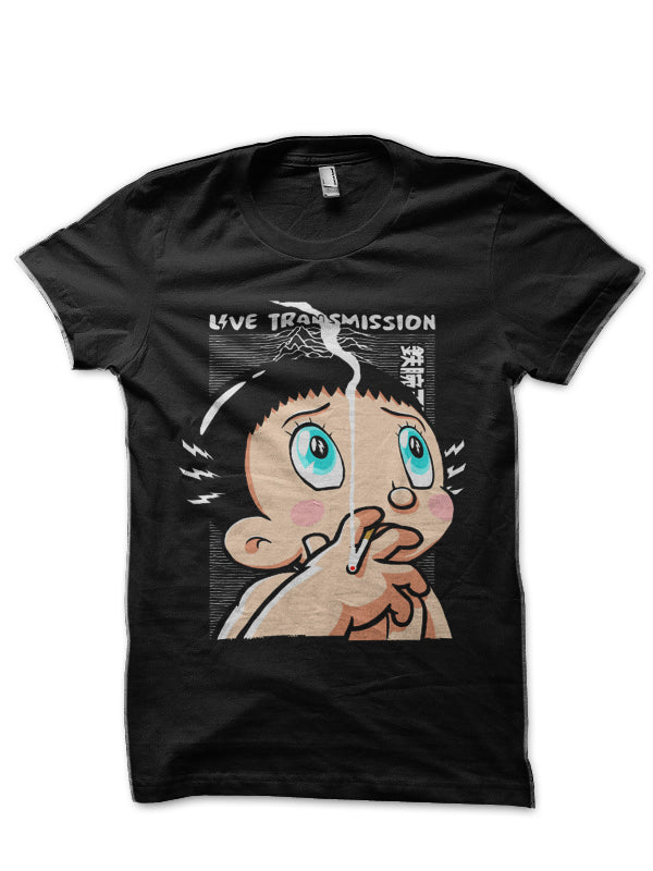 Live Transmission Black T-Shirt