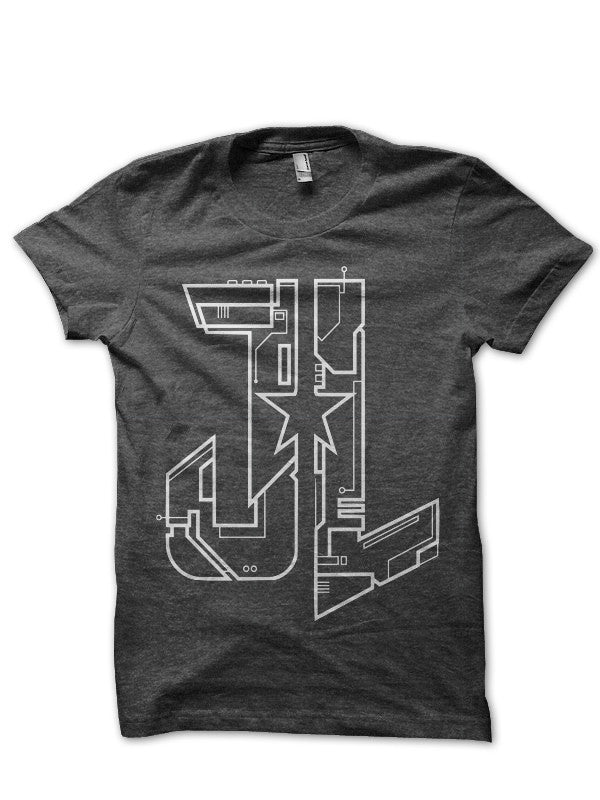 Justice League Microchip T-Shirt