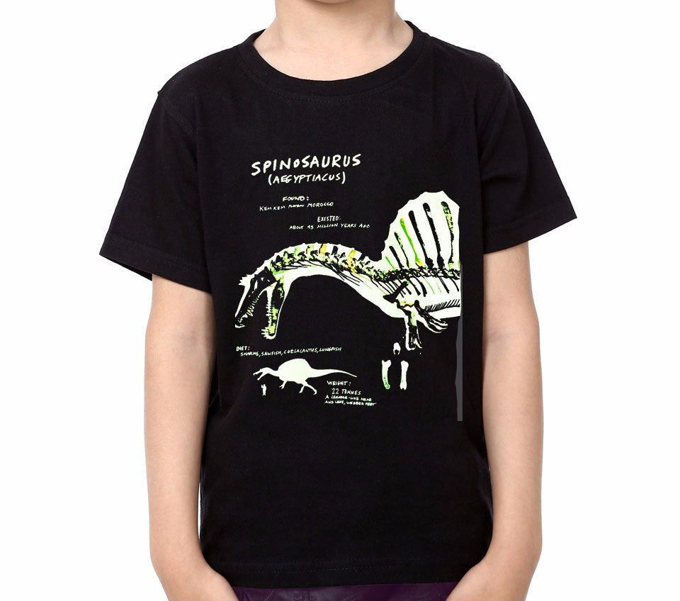 Dino Black Kid’s T-Shirt