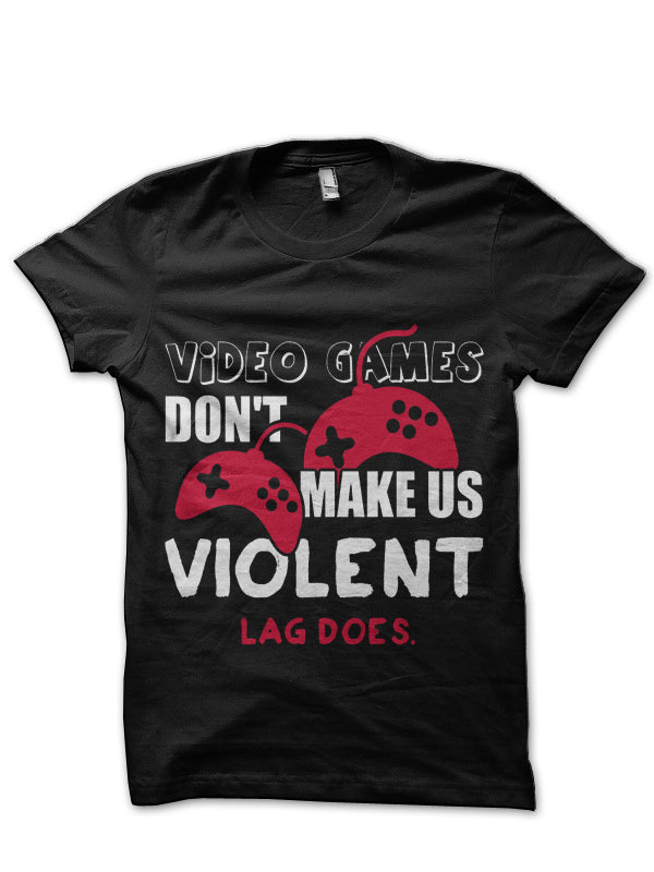 Tracks ‘N Treads Gaming Black T-Shirt