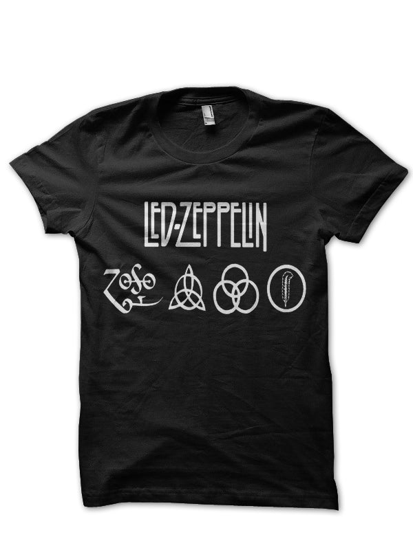 Leg Zepplin Black T-Shirt