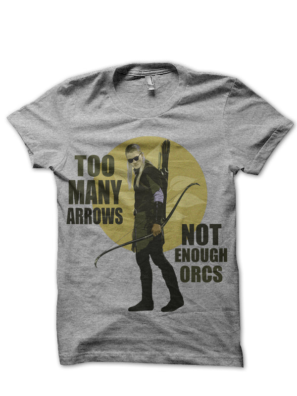 Lord Of Ring Grey Tee