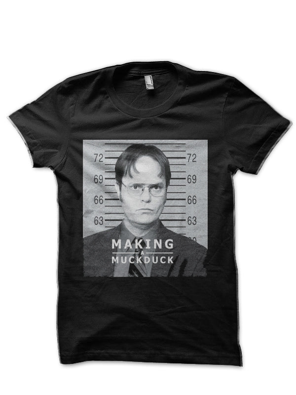 Making Black Half Sleeve T-Shirt