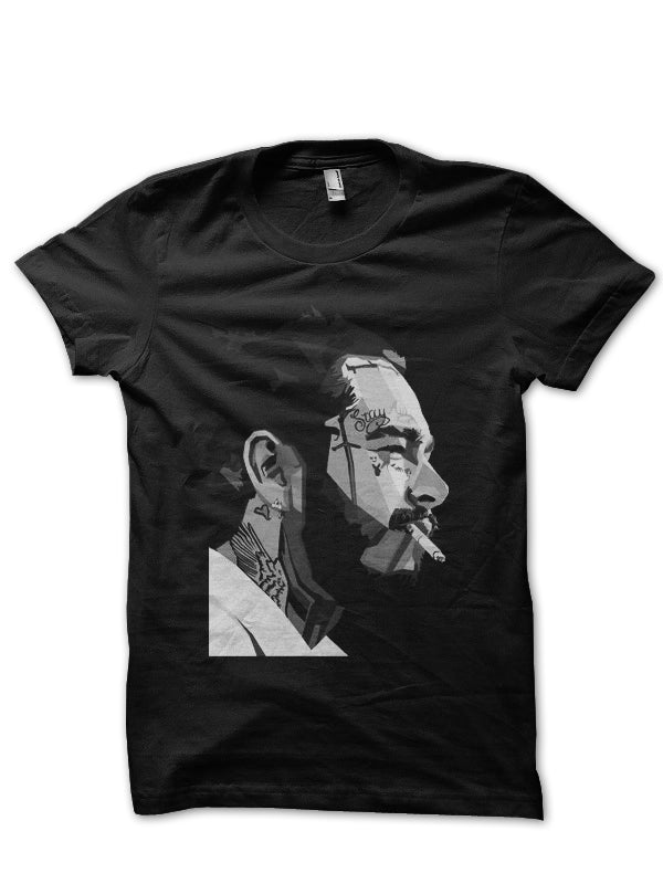 Post Malone Black Half Sleeve T-Shirt