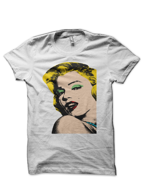 Marilyn Monroe White T-Shirt