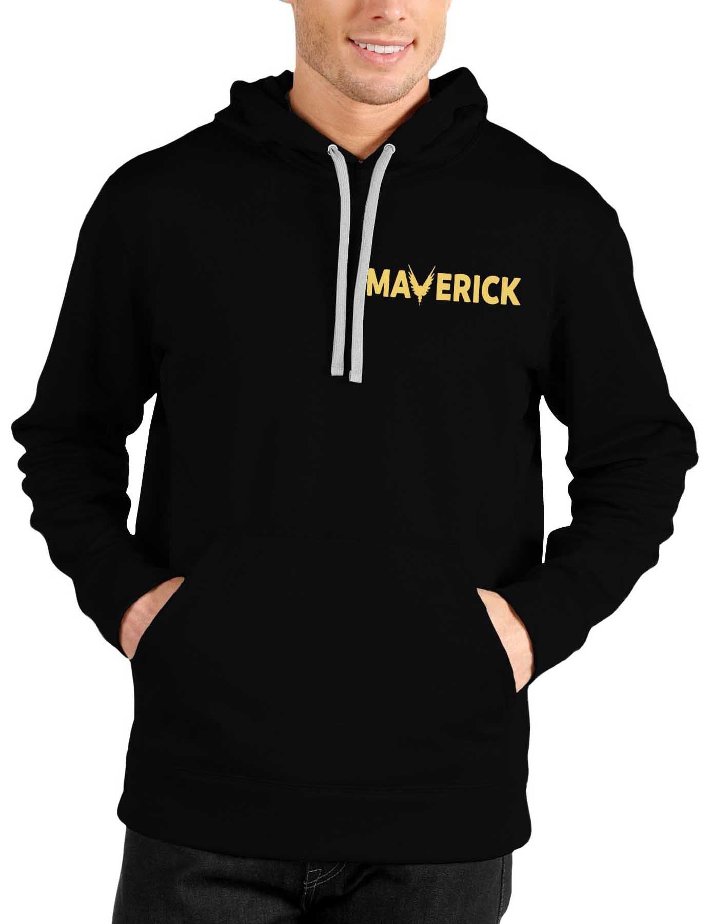 Maverick Black Hoodie