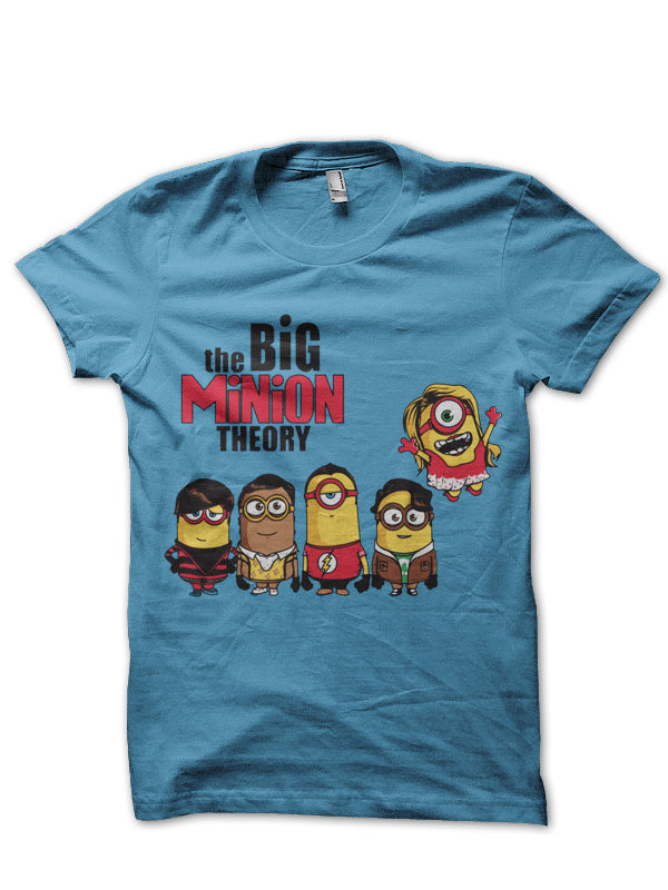 Big Bang Theory Light Blue Tee
