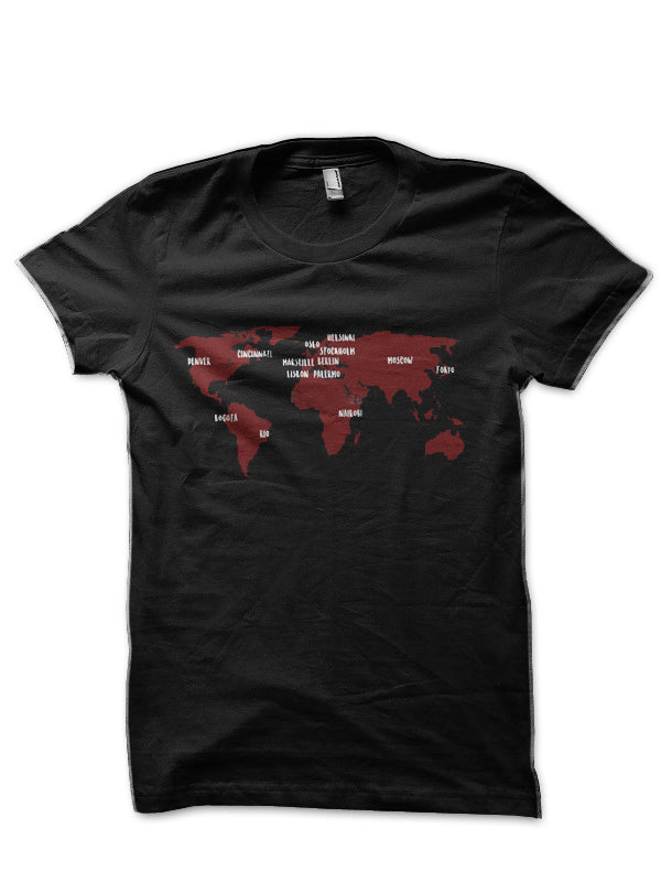 Money Heist Black T-Shirt