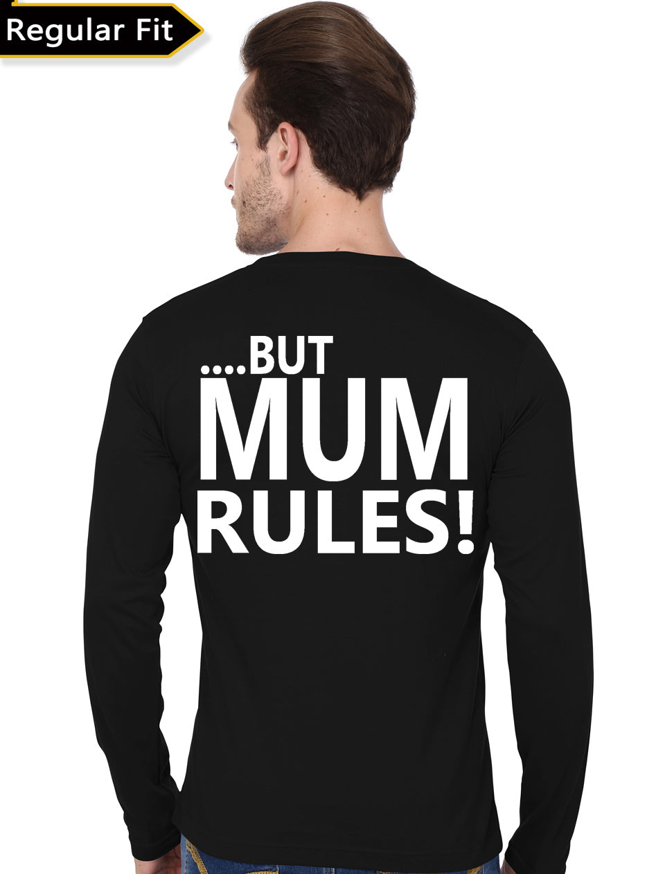 Dad Black Full Sleeve Tee