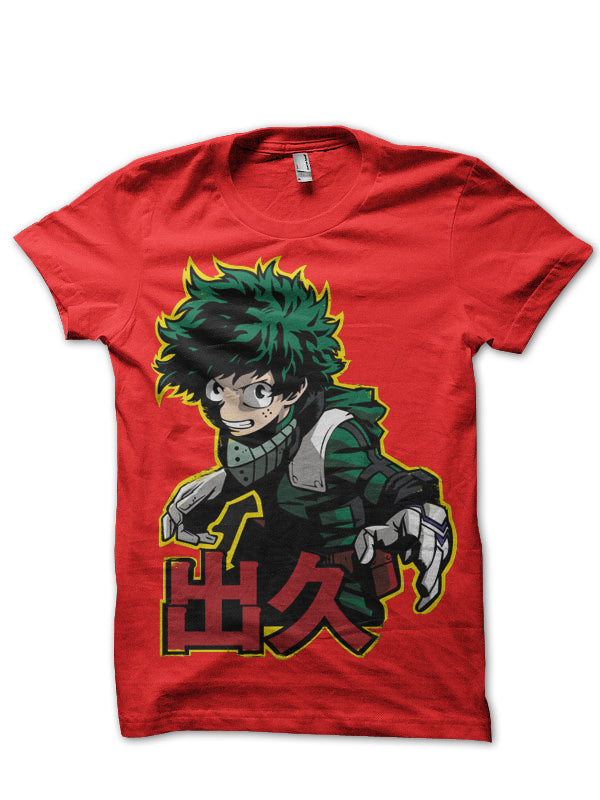 My Hero Academia Red T-Shirt