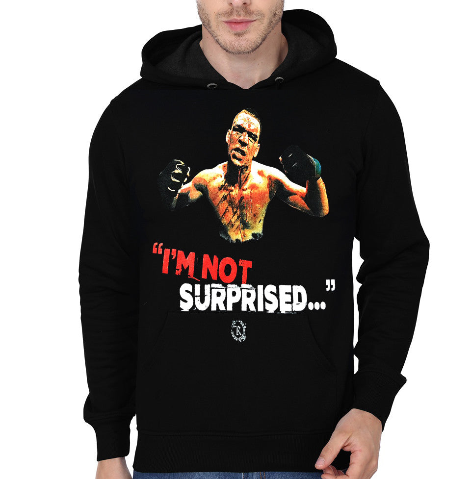 Nate Diaz I’m Not Surprised Black Hoodie