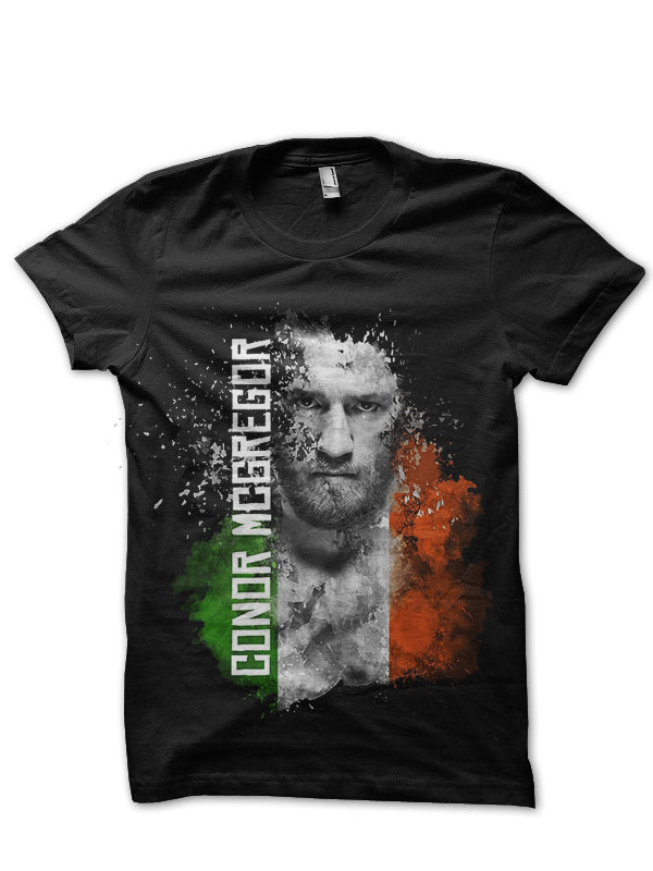 Nation Lover Mcgregor Black T-Shirt