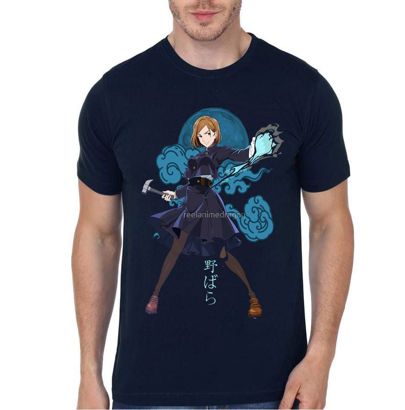 Jujutsu Kaisen Half Sleeve Navy Blue T-Shirt