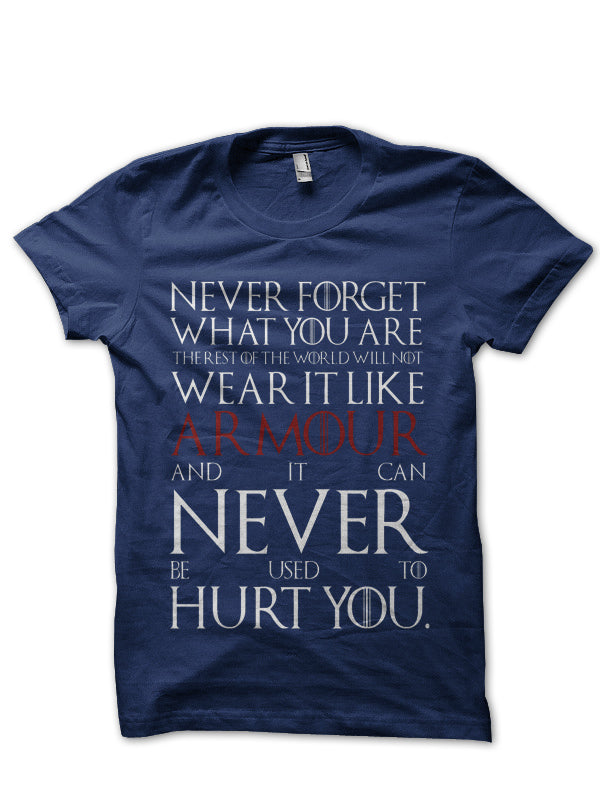 Game Of Throne Navy Blue Tee