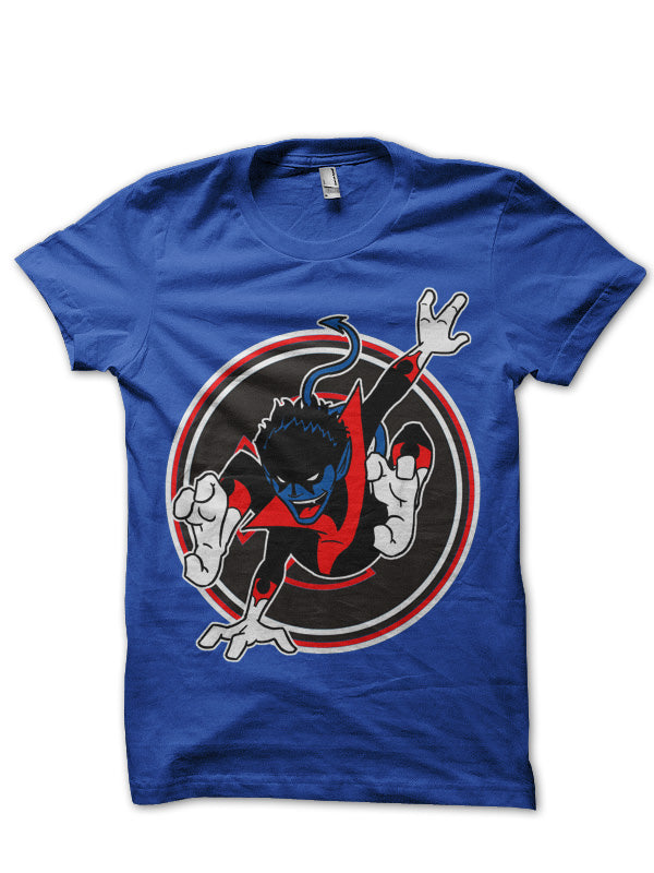 Night Crawler Blue Tee
