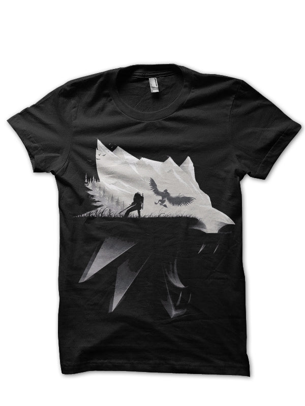 Night Wolf Black Tee